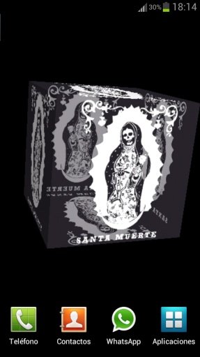 Santa Muerte 3D LWP截图3