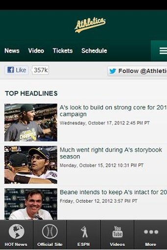 Oakland Baseball News Pro截图6