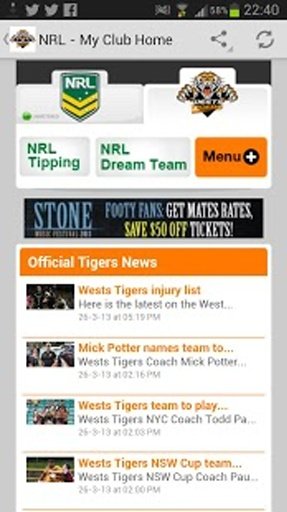 Wests Tigers News截图11