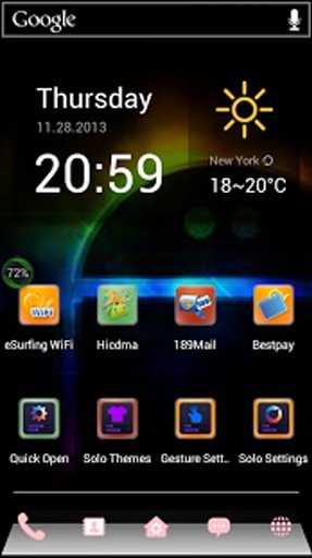 LG Optimus Android 4.4 Theme截图3