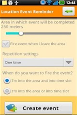 Location Event Reminder截图1