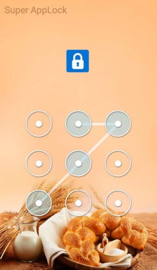 AppLock Theme Sweet Bread截图2