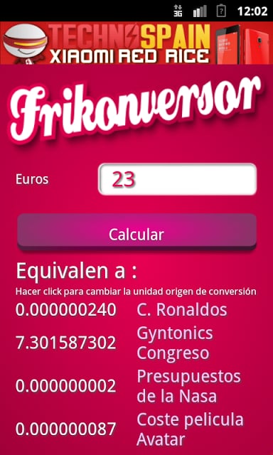 Frikonversor Conversor Friki截图1