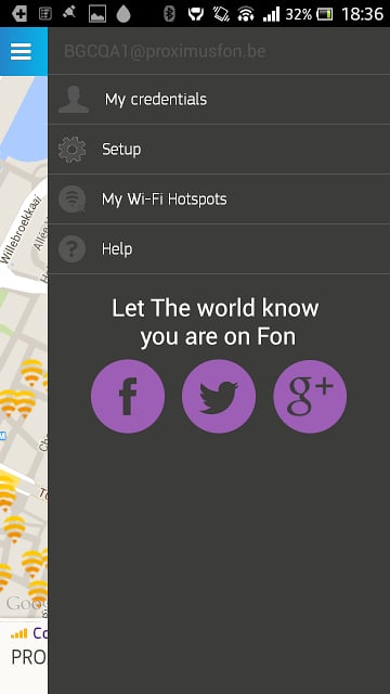 Proximus Wi-Fi Hotspots by Fon截图3