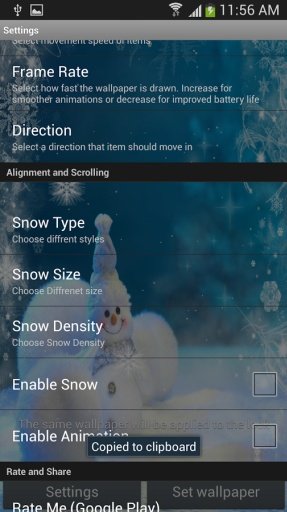 Chirstmas Snow PRO截图11