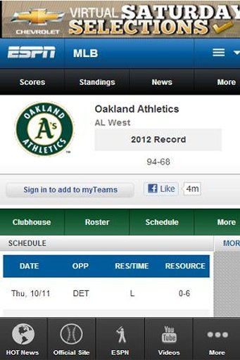 Oakland Baseball News Pro截图5