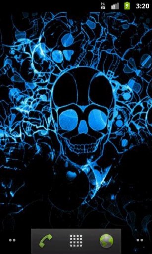 Colorful Skull Live Wallpaper截图3