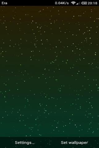 Fading Starfield LWP截图2