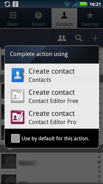 Contact Editor Free截图9