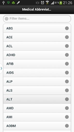 Medical Abbreviation Handbook截图5