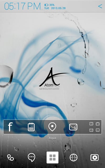 Aqua Atom [1.0 Offical theme]截图3