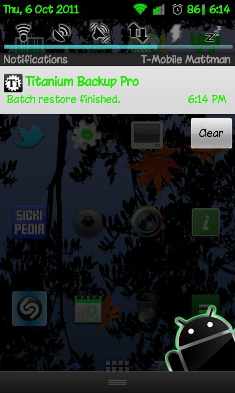 GreenFrost Theme for CM7截图4