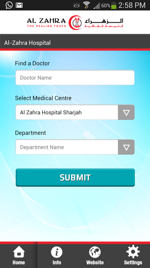 Al Zahra Hospital App截图9