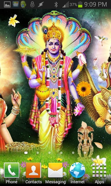 Lord VISHNU HQ Live Wallpaper截图4