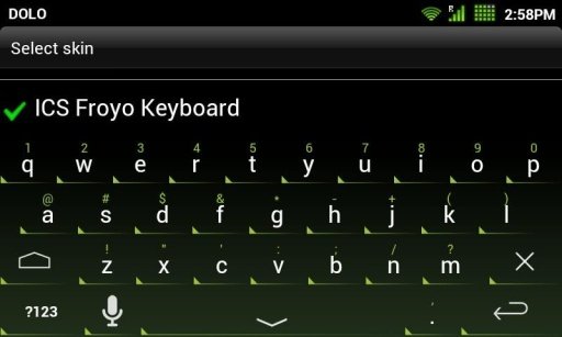 ICS Froyo Keyboard THEME截图4