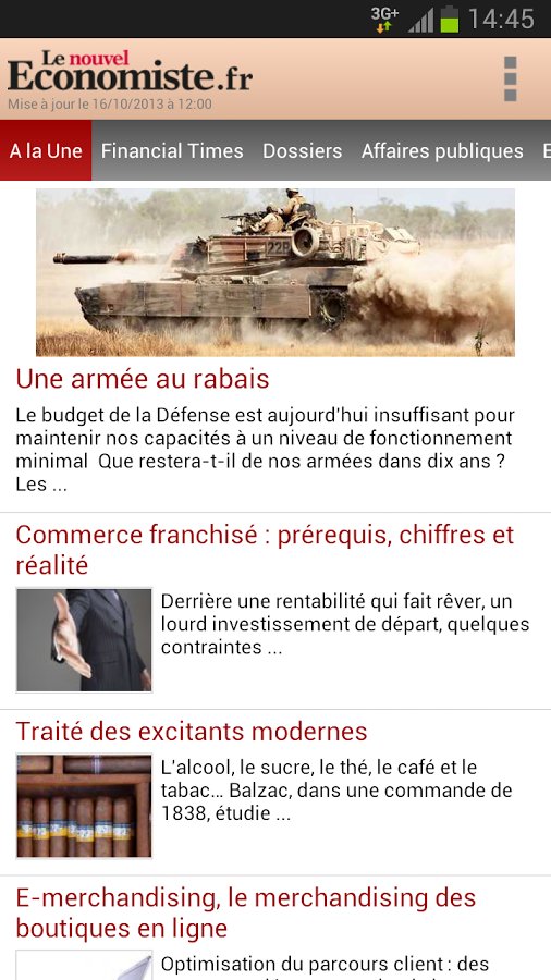 Le nouvel Economiste截图4