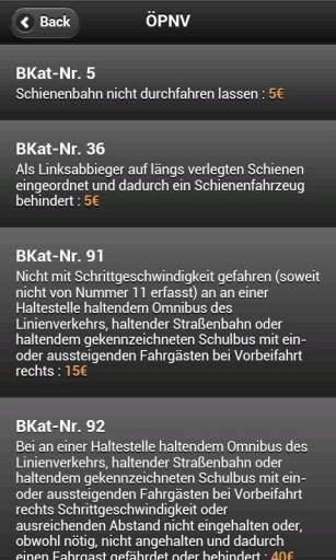 Bu&szlig;geldrechner - Katalog 2012截图5