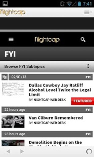 NightcapTV - Dallas截图7