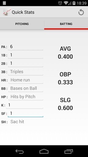 Quick Baseball Stats截图4