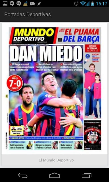 Portadas Deportivas - F&uacute;tbol截图5