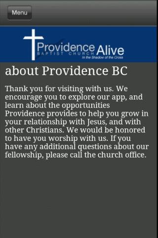 Providence Baptist Church截图4