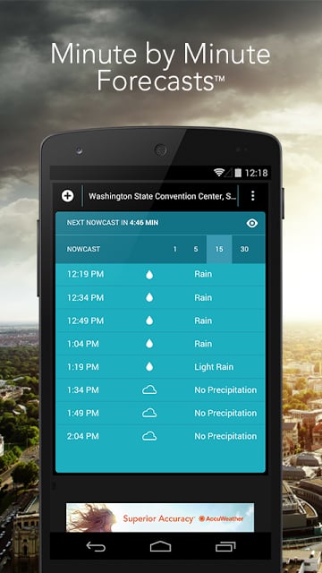 MinuteCast by AccuWeather截图5