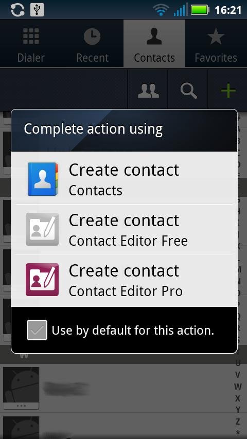 Contact Editor Free截图1