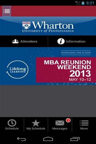 沃顿商学院 Wharton MBA Reunion2013截图1