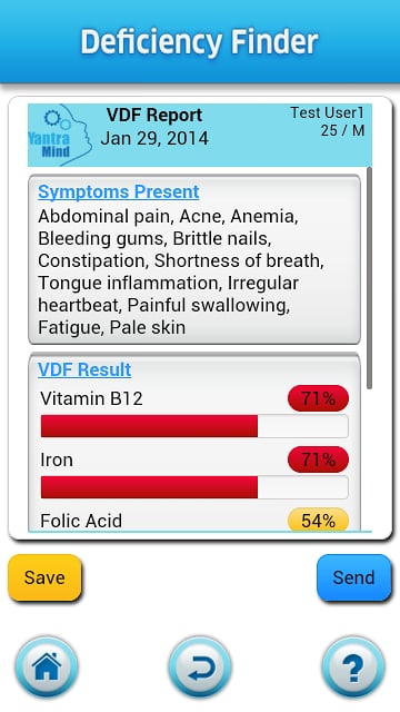 Vitamin Deficiency Finder截图2