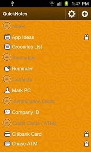 QuickNotes - Secure Notes App截图1