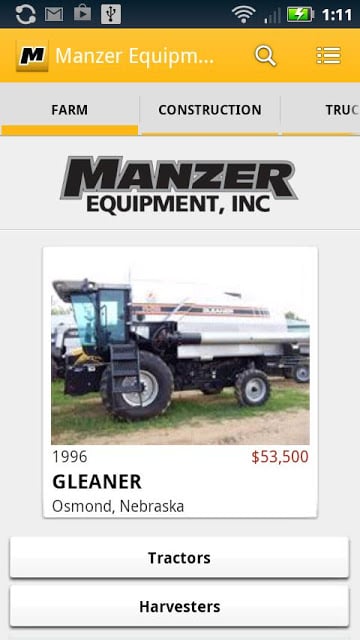 Manzer Equipment, Inc截图3