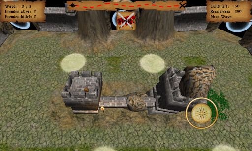 Castle Towers Clash 3D Game截图4