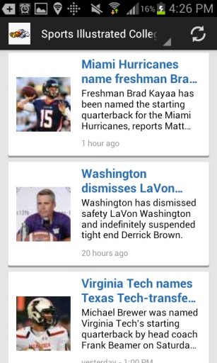 Latest College Football News截图5