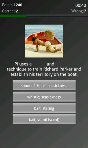 Life of Pi Quiz截图6