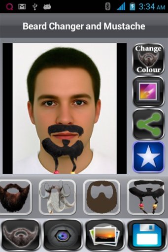 Beard Changer and Mustache截图5