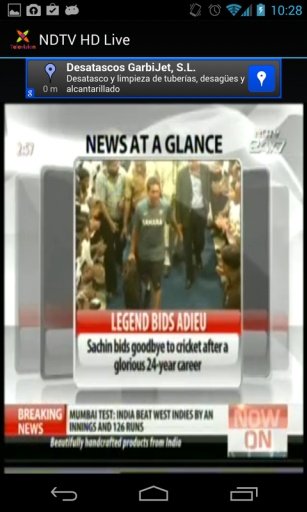 NDTV HD Live截图3