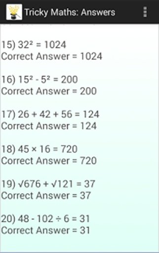 Tricky Maths截图2