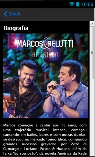 Marcos e Belutti Ac&uacute;stico截图1