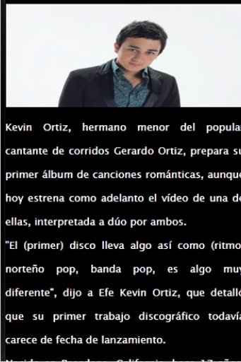 Kevin Ortiz M&uacute;sicas截图1