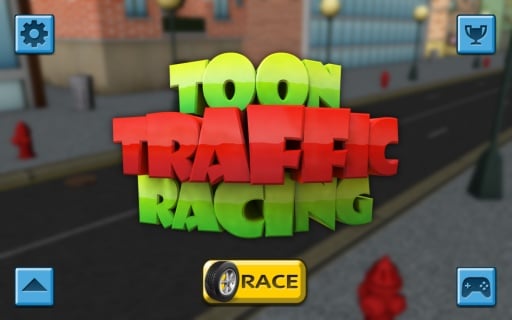 Toon Traffic Racing截图1