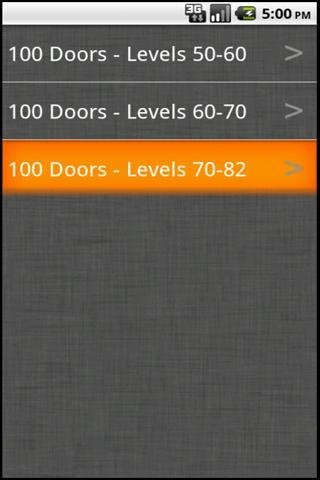 Cheats for 100 Doors截图1