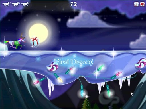 Robot Unicorn Attack Christmas截图2