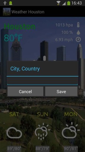 Weather Houston Sun截图3