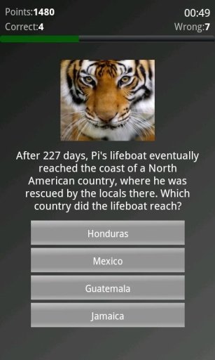 Life of Pi Quiz截图3