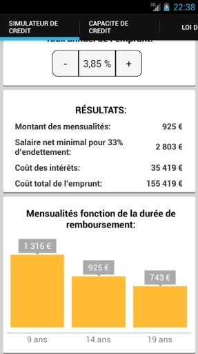 Imp&ocirc;ts, Epargne Lite截图4