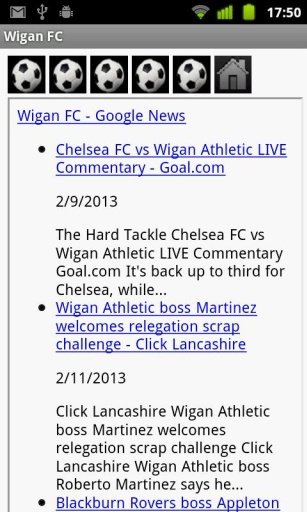 Wigan Athletic FC News截图1