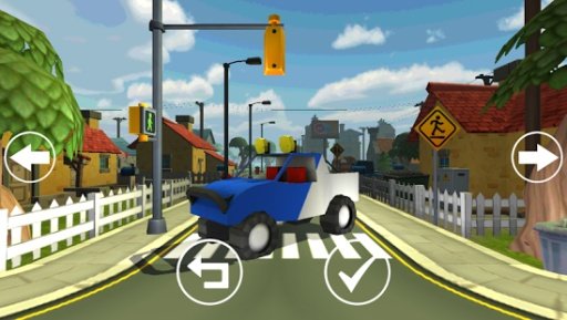 Online Kid Stunt Racing 3D截图2