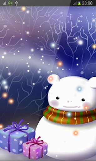 Mini Snowmen Snow New Year HD截图2