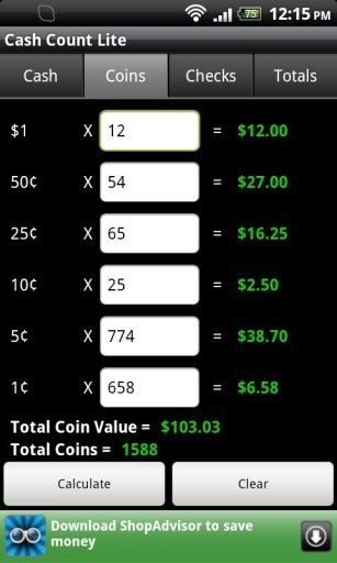 Cash Count Lite截图11