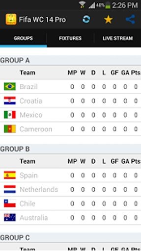 Fifa WC 14 Pro截图6